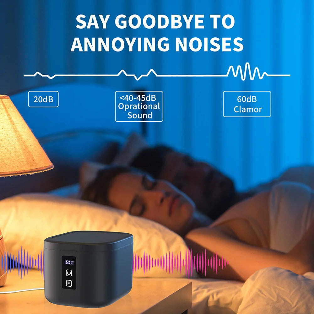 KUNPHY - Ultrasone & UV Reinigingskit voor gebitsproducten en sieraden.