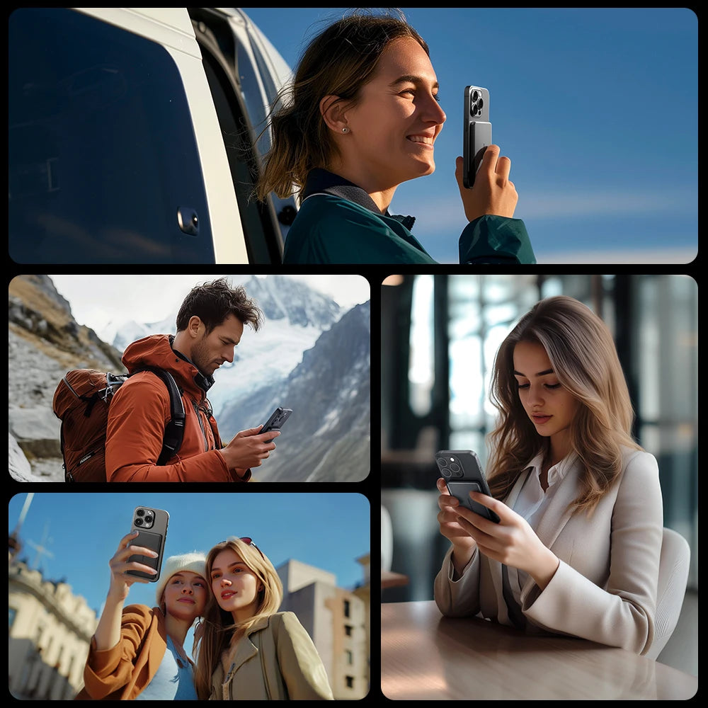 MoveSpeed - Duurzame en Ultraslanke Magnetische Powerbank